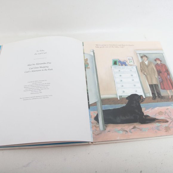 Vintage Carl's Christmas Hardcover Book First Edition 1990 Printed in Hong Kong - Picture 5 of 6
